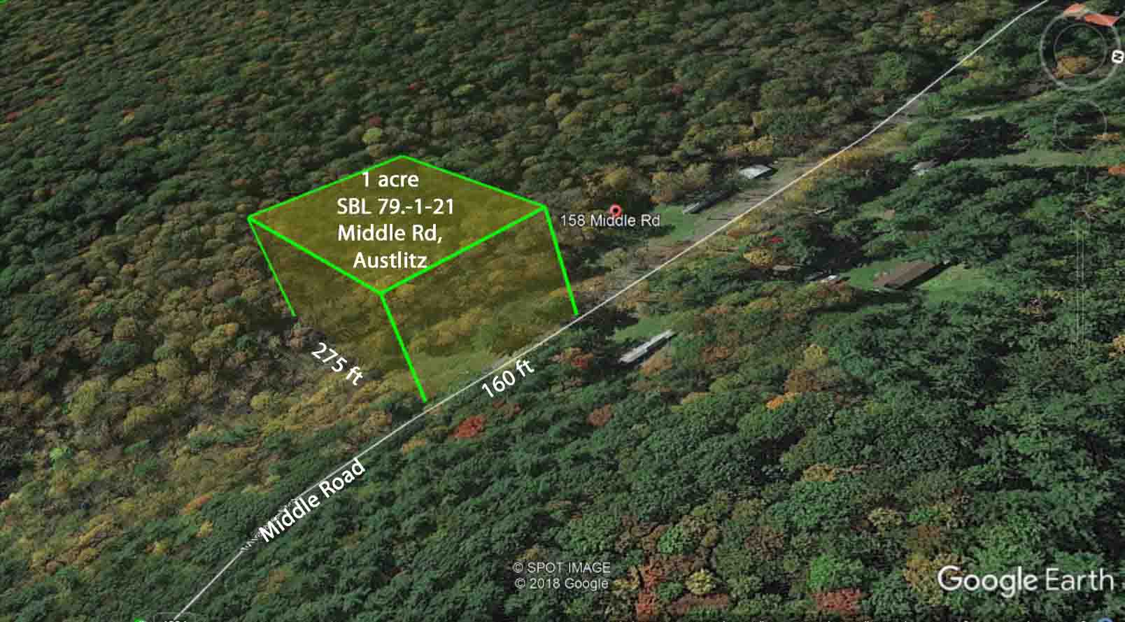 “The ALL-STAR”  1 Country Acre, Austerlitz NY – Columbia County – Well – Septic – Electric – Driveway – Mobiles & RVs OK!! Only $15,900