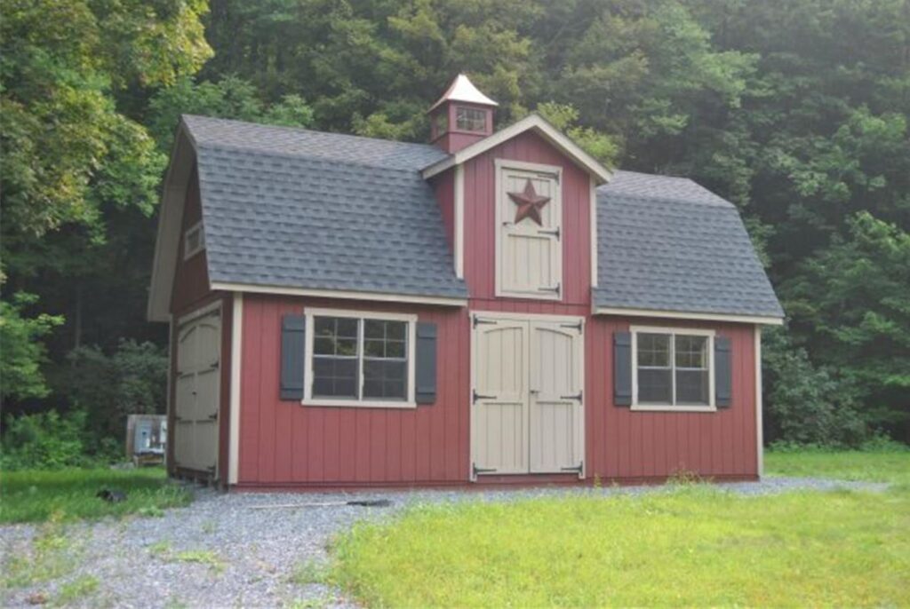LOST & FOUND – 3 Country Acres – 2-Story Amish Cabin – Electric box – Driveway – Adjoining state forest – No zoning code – RVs OK!! – $37,900!!