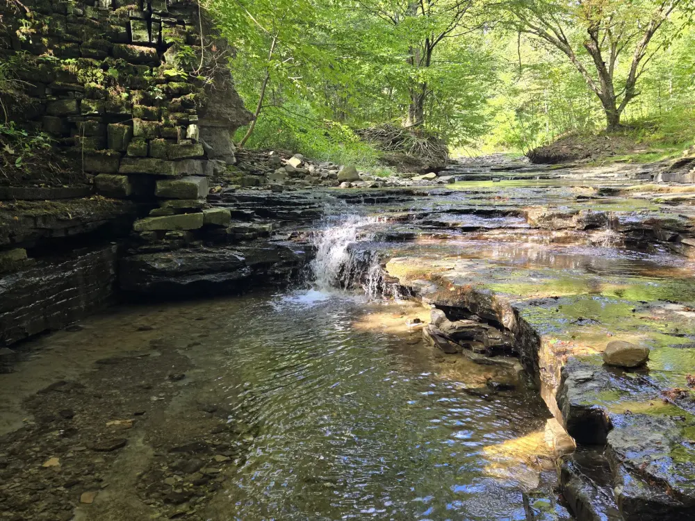 “LOW FALLS” .95 Acres Village of Afton, NY – Own your own Waterfall! Potential building lot! Only $20,000!