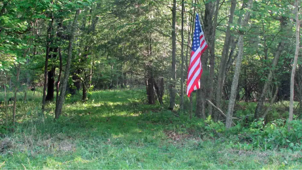 “NY’s FINEST” 5.27 acre Country Building Lot, Hurleyville, NY, Sullivan County – Level – Wooded – Spring fed wells – Electric – RVs OK – 2 hrs/NYC – Reduced $58,900!